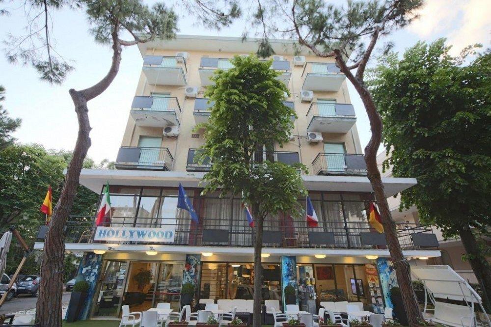 Hotel Hollywood Riccione Exteriör bild