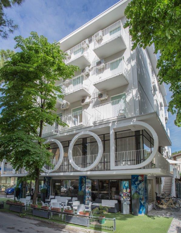 Hotel Hollywood Riccione Exteriör bild