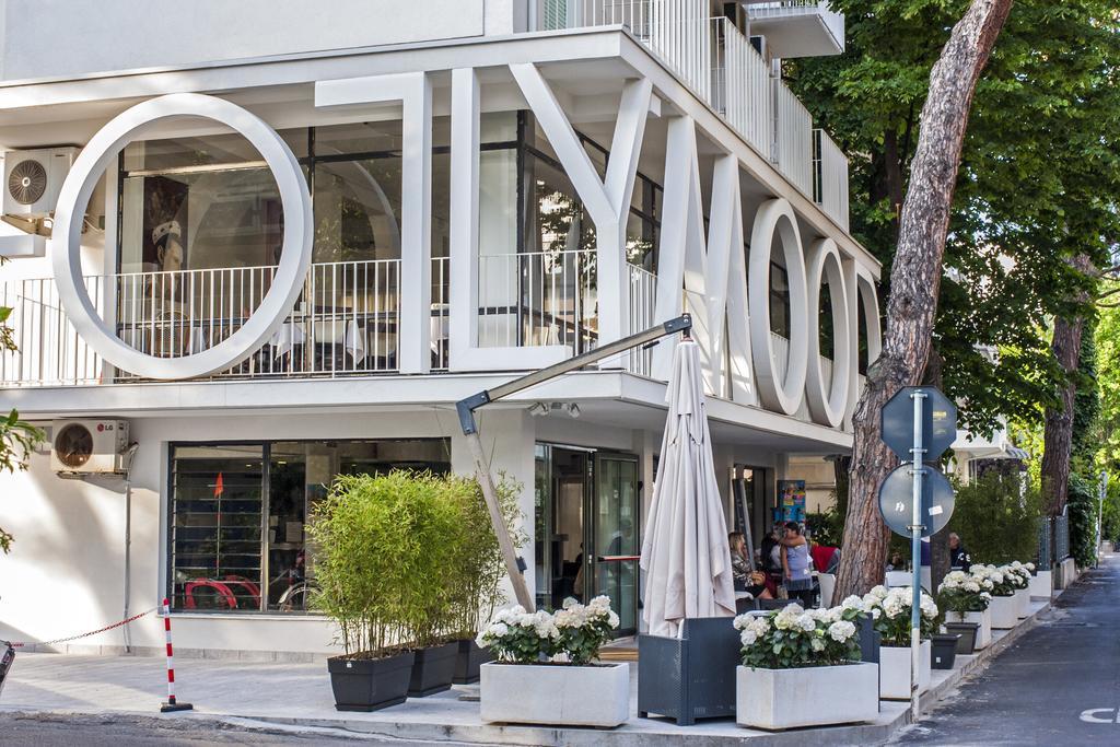 Hotel Hollywood Riccione Exteriör bild